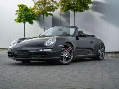Gebraucht Porsche 911 Carrera S Cabriolet 355 PS (261 kW) 2008 Basaltschwarzmetallic Cabrio