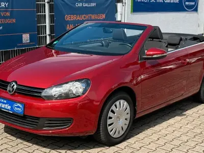 Gebraucht VW Golf Cabriolet Basis 105 PS (77 kW) 2013 Rot Cabrio