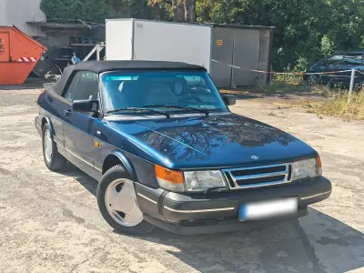 Gebraucht Saab 900 Cabriolet 141 PS (103 kW) 1992 Blau Cabrio