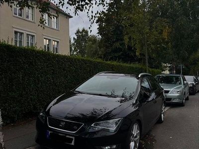 Używany Seat Leon ST FR 184 KM (135 kW) 2016 Czarny Kombi