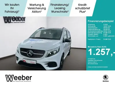 Gebraucht Mercedes V300 AMG line 237 PS (174 kW) 2022 Weiß Van / Kleinbus