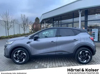 Gebraucht Renault Captur 91 PS (66 kW) 2025 Stahlgrau mit dach in black pearlschwarz (grau) SUV