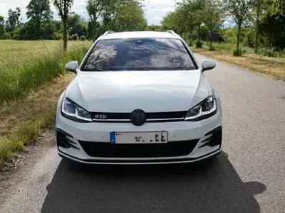Gebraucht VW Golf VII GTD 184 PS (135 kW) 2018 Weiß Kombi