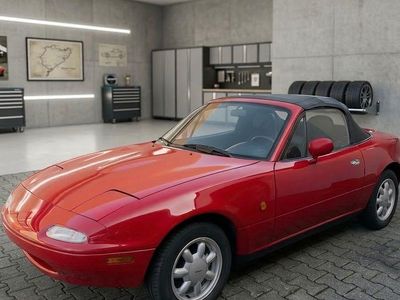 Gebraucht Mazda MX5 116 PS (85 kW) 1991 Rot Cabrio