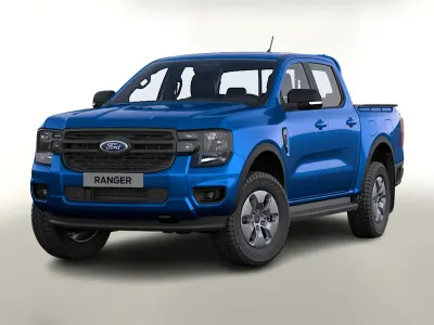 Ny Ford Ranger XLT 170 HK (125 kW) 2026 Blå Pickup / Ladvogn