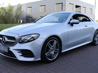 Brugt Mercedes E350 AMG 299 HK (219 kW) 2020 Sølv Coupe