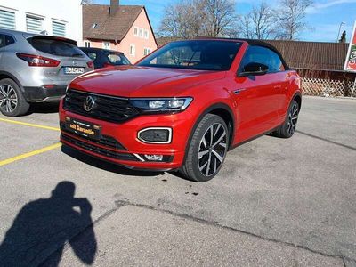 gebraucht VW T-Roc Cabriolet R-Line 1,5TSI 2J Gar TOP ZUSTAND