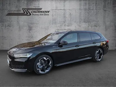 Neu Skoda Superb SportLine 204 PS (150 kW) 2026 Schwarz Kombi