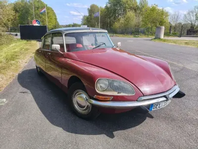 Gebraucht Citroën DS 98 PS (72 kW) 1972 Rot Limousine