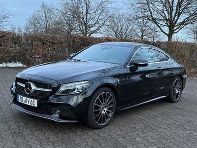 Gebraucht Mercedes C200 AMG 184 PS (135 kW) 2018 Schwarz Coupé