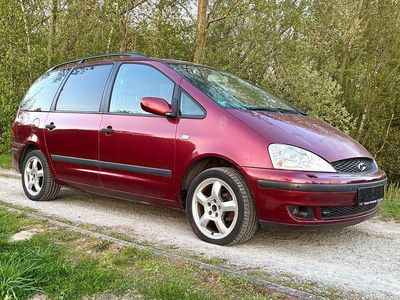 Second-hand Ford Galaxy 116 CP (85 kW) 2003 Roșu Monovolum