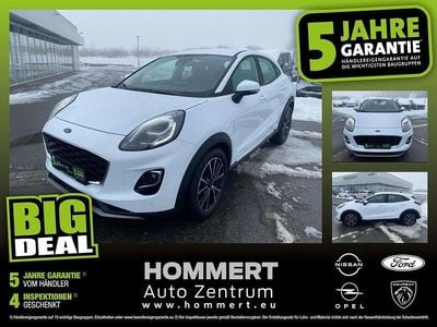 Gebraucht Ford Puma Titanium 125 PS (91 kW) 2022 Frostweiß (metallic) SUV