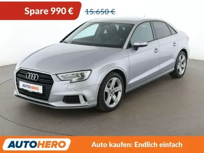Gebraucht Audi A3 Sport 116 PS (85 kW) 2018 Florettsilber Limousine