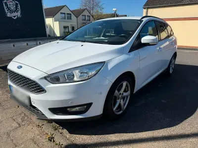 Gebraucht Ford Focus ST-Line 150 PS (110 kW) 2017 Weiß Kombi