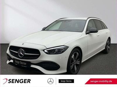 Gebraucht Mercedes C220 Avantgarde 200 PS (147 kW) 2022 Unilack polarweiß Kombi
