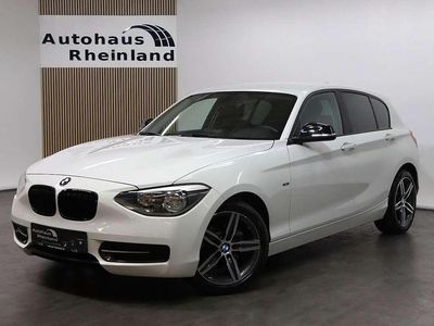 Gebraucht BMW 116 Sport Line 136 PS (100 kW) 2012 Weiß Kleinwagen