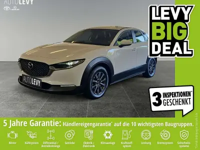 Gebraucht Mazda CX-30 122 PS (89 kW) 2021 Weiß SUV