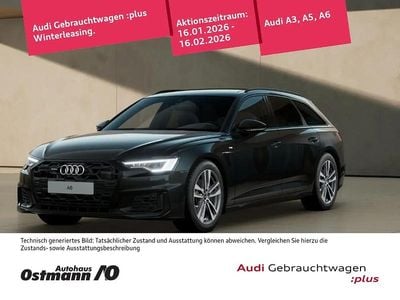 Schwarz Gebraucht 2025 Audi A6 S-Line Kombi | 56.900 € (Teuer)