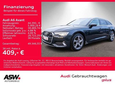 Usata Audi A6 Advanced Plus 204 CV (150 kW) 2024 Grigio Station wagon