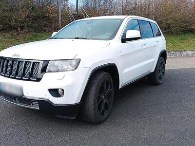 Gebraucht Jeep Grand Cherokee Limited 241 PS (177 kW) 2013 Weiß SUV