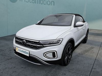 Gebraucht VW T-Roc Cabriolet Style 110 PS (80 kW) 2024 Weiß Cabrio