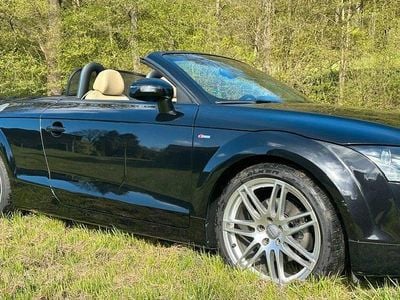 Brugt Audi TT Roadster S-Line 200 HK (147 kW) 2007 Sort Cabriolet