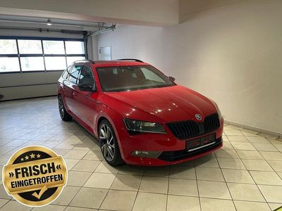 Usata Skoda Superb SportLine 190 CV (139 kW) 2017 Rosso Station wagon