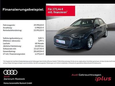 Gebraucht Audi A3 Basis 116 PS (85 kW) 2024 Manhattangrau metallic Limousine