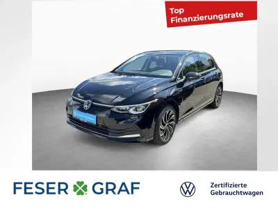 Second-hand VW Golf VIII Style 190 CP (139 kW) 2024 Negru Berlinǎ