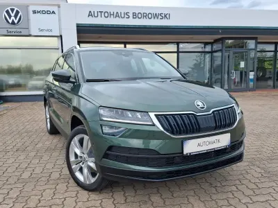 Gebraucht Skoda Karoq Style 150 PS (110 kW) 2017 Emeraldgrün metallic SUV