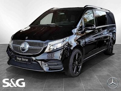 Gebraucht Mercedes V300 Avantgarde Edition 237 PS (174 kW) 2021 Obsidianschwarz Van / Kleinbus
