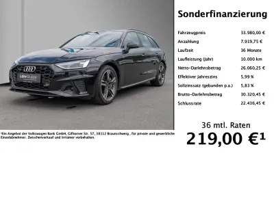 Gebraucht Audi A4 S-Line 204 PS (150 kW) 2024 Schwarz Kombi