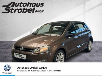Gebraucht VW Polo Trendline 69 PS (50 kW) 2011 Toffeebraun metallic Kleinwagen