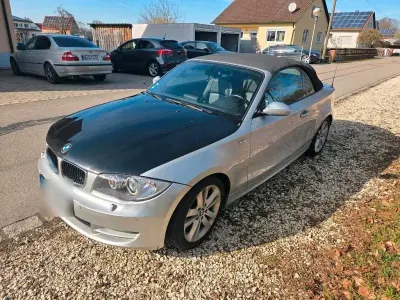 Gebraucht BMW 120 Cabriolet 170 PS (125 kW) 2008 Silber Cabrio