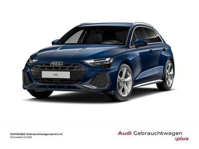 Brugt Audi A3 S-Line 116 HK (85 kW) 2025 Blå Sedan