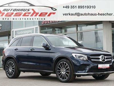 Usata Mercedes GLC250 AMG line 211 CV (155 kW) 2018 Blu SUV