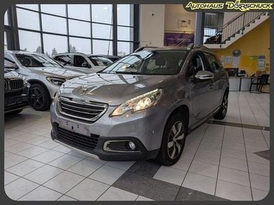 Gebraucht Peugeot 2008 Active 110 PS (80 kW) 2016 Schwarz perla nera (metallic) SUV