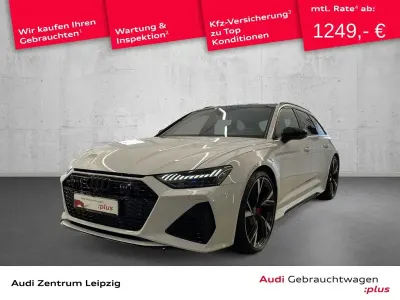 Gebraucht Audi RS6 Ambiente 600 PS (441 kW) 2025 Gletscherweiß metallic Kombi