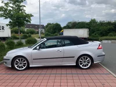 Gebraucht Saab 9-3 Cabriolet Aero 250 PS (183 kW) 2006 Silber Cabrio