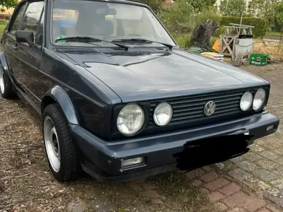 Gebraucht VW Golf Cabriolet 72 PS (52 kW) 1988 Blau Cabrio