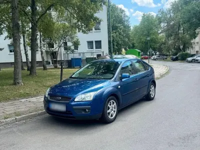 Gebraucht Ford Focus Style 101 PS (74 kW) 2007 Blau Limousine