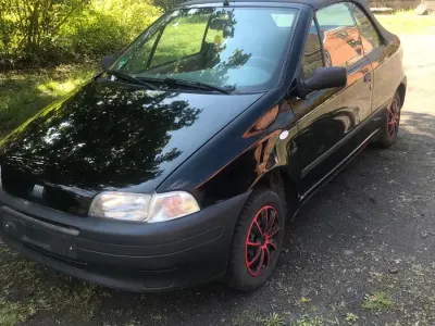 Gebraucht Fiat Punto Cabriolet 60 PS (44 kW) 1996 Schwarz Cabrio