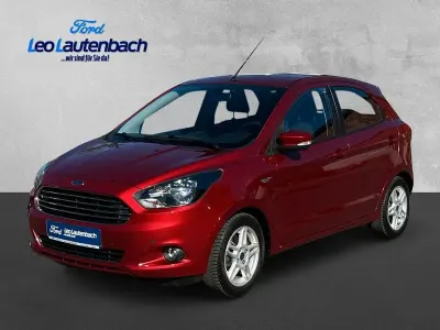 Gebraucht Ford Ka Plus Cool & Sound Edition 86 PS (63 kW) 2017 Rot Kleinwagen
