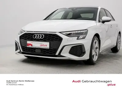 Używany Audi A3 S-Line 116 KM (85 kW) 2023 Biały Sedan/Limuzyna