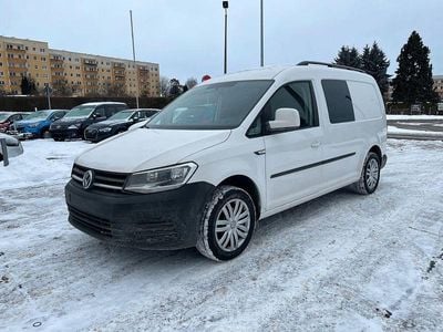 Gebraucht VW Caddy Maxi Trendline 125 PS (91 kW) 2019 Weiß Van / Kleinbus