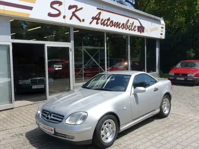 Gebraucht Mercedes SLK200 136 PS (100 kW) 1997 Silber Cabrio