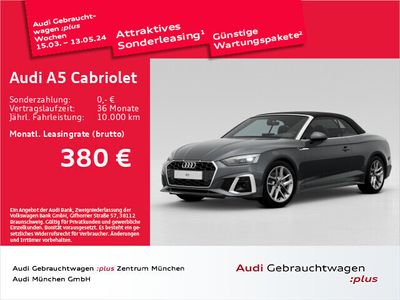 gebraucht Audi A5 Cabriolet S line 40 TFSI S tronic