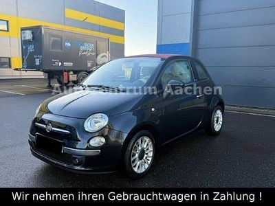 Schwarz Gebraucht 2014 Fiat 500 Lounge Cabrio | 5.990 € (Superpreis)