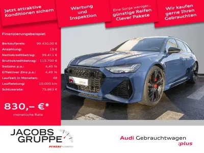 Gebraucht Audi RS6 Performance 630 PS (463 kW) 2025 Ascariblau metallic Kombi