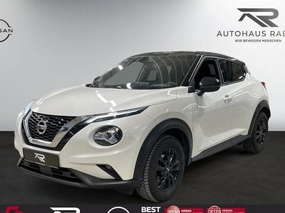 Pearl white pearleffekt/dach black met (metallic) Gebraucht 2021 Nissan Juke Enigma SUV | 17.790 € (Fairer Preis)